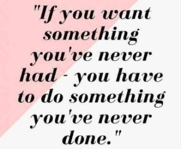 Why do we keep on doing the same thing over and over, expecting a different result? By Jackie Stein