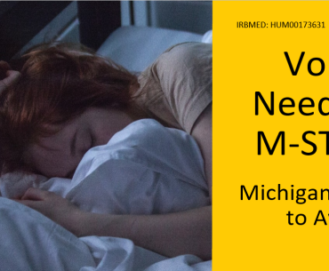 Volunteers Needed for the M-STAR Study