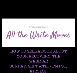 Free Webinar on How to Make Your Recovery (From Anything) Story Into a Book